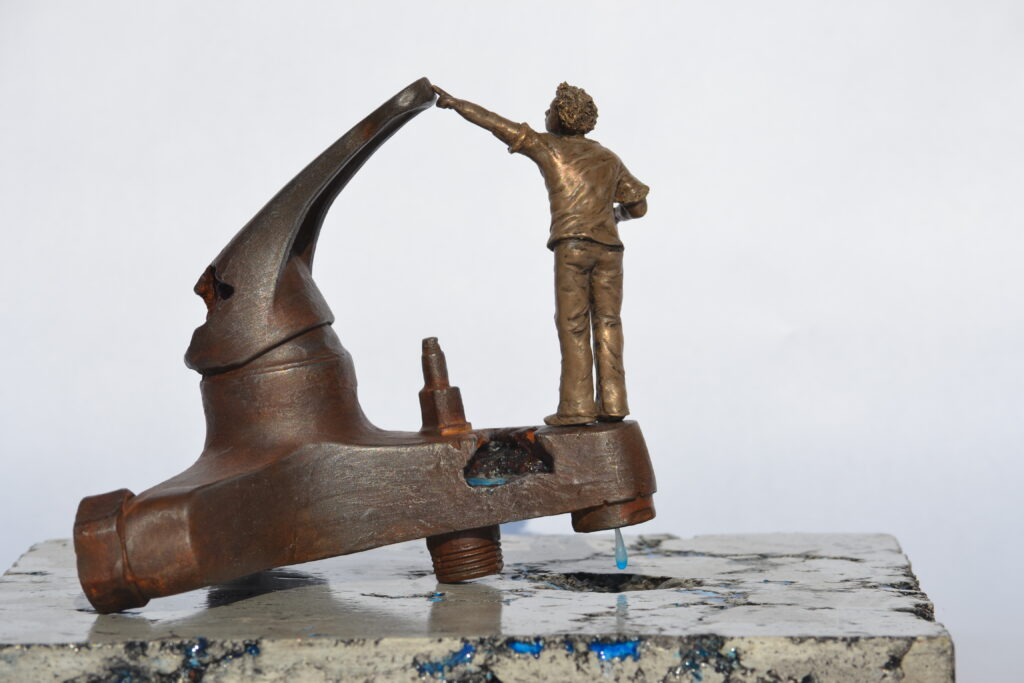 Compte goutte Sculpture